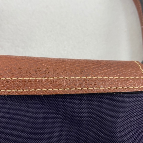 Longchamp Le Pliage Purple Shopping Tote - Picture 7 of 13